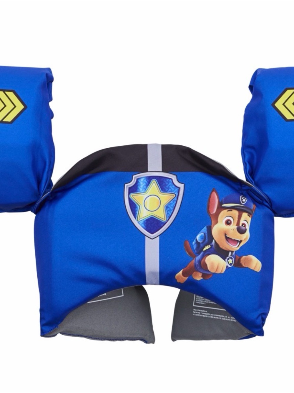 Blue Kids Swim Vest with Paw Patrol Graphic
